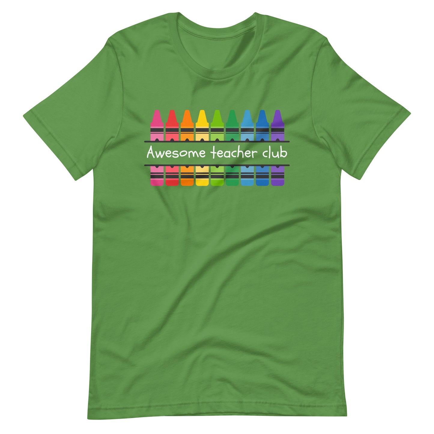 Awesome teacher club dark unisex t-shirt