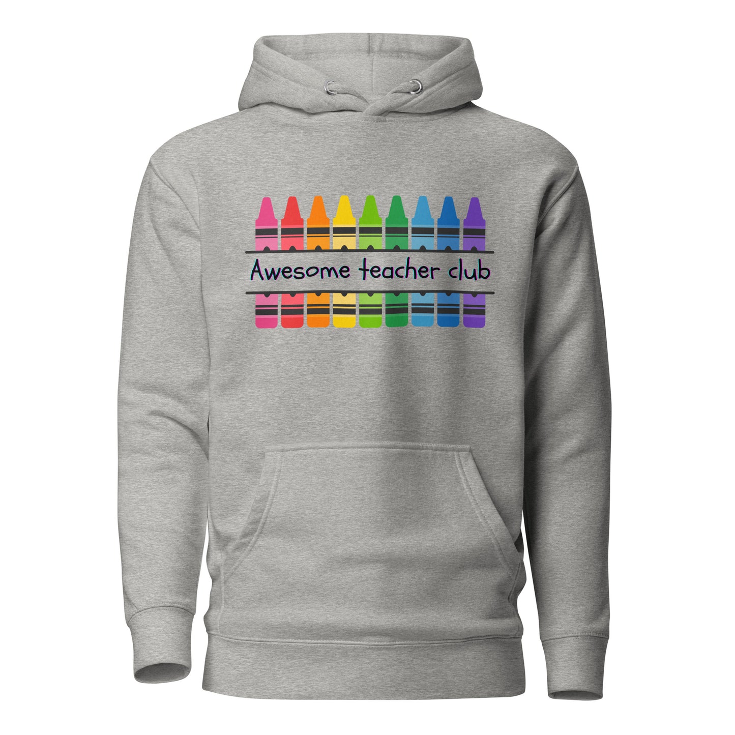 Awesome teacher club light unisex Hoodie