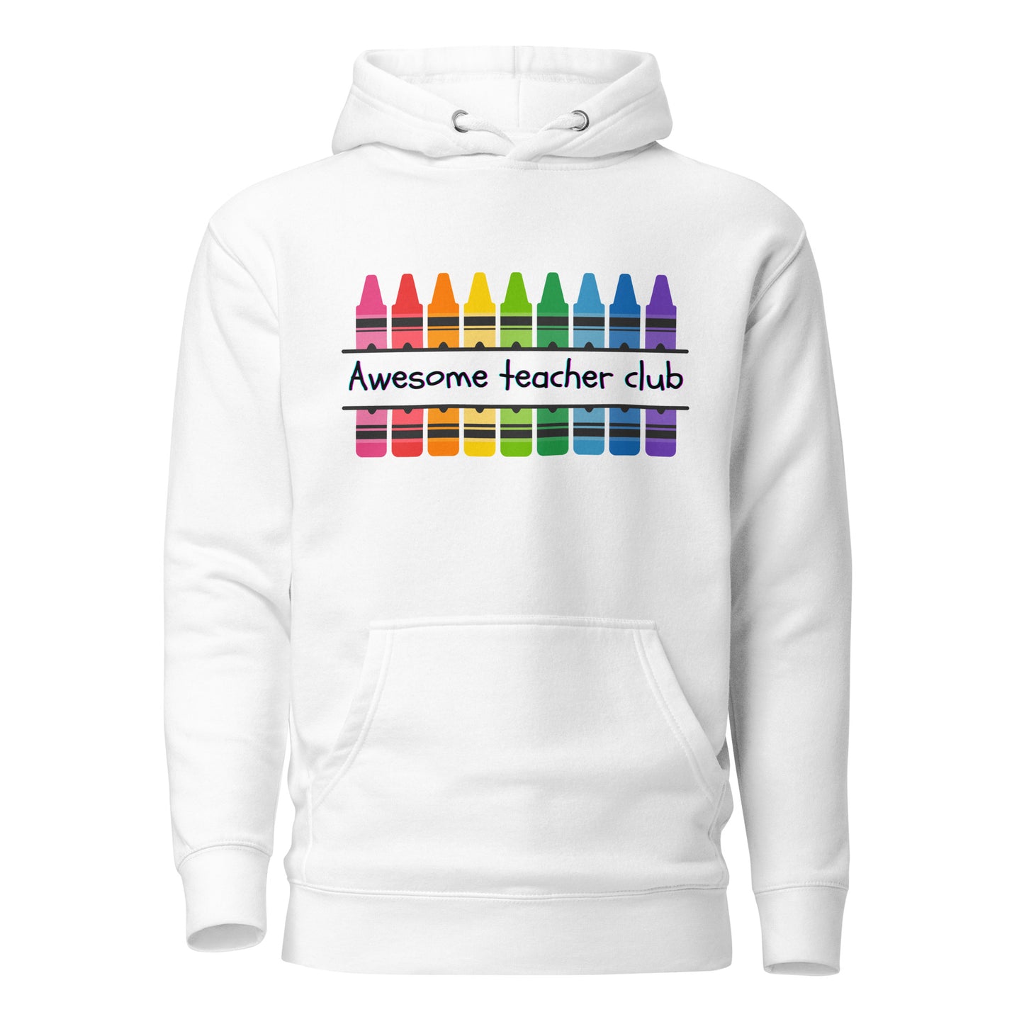 Awesome teacher club light unisex Hoodie