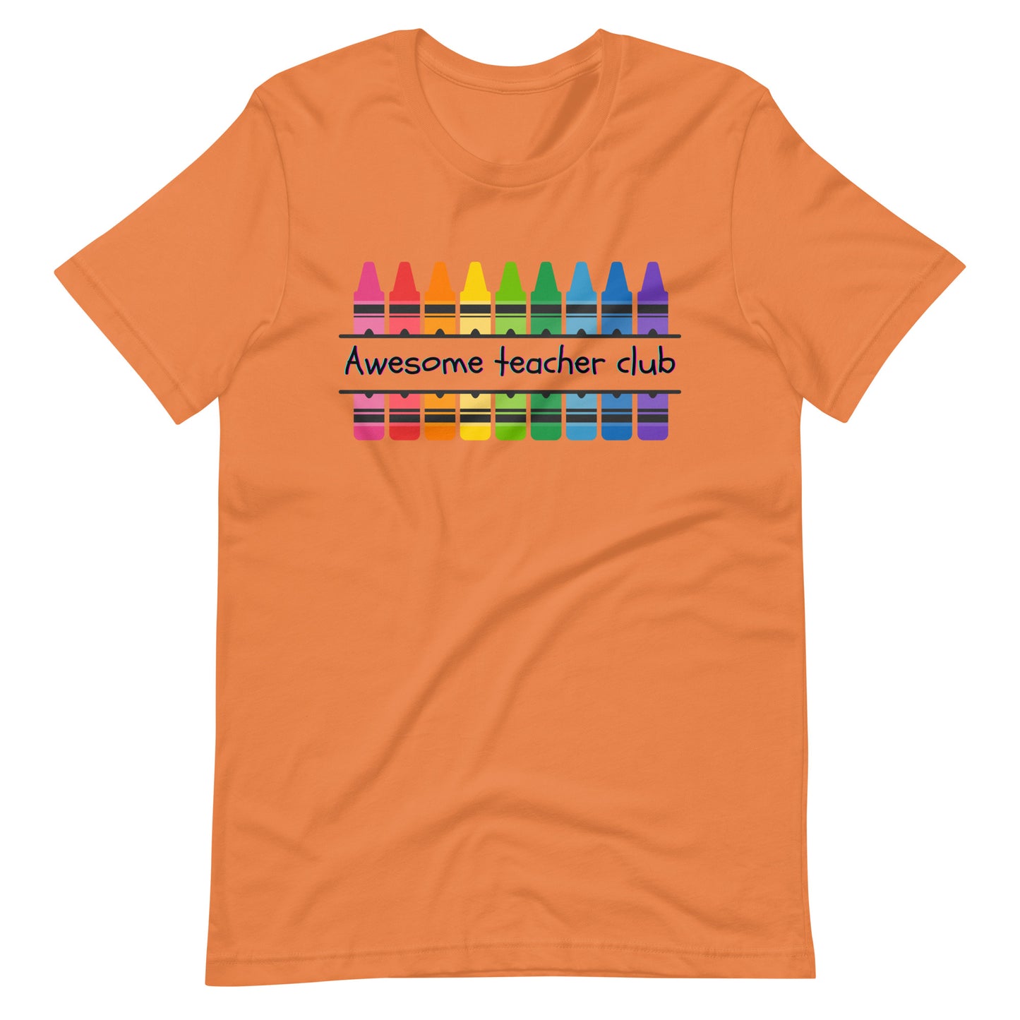 Awesome teacher club unisex t-shirt