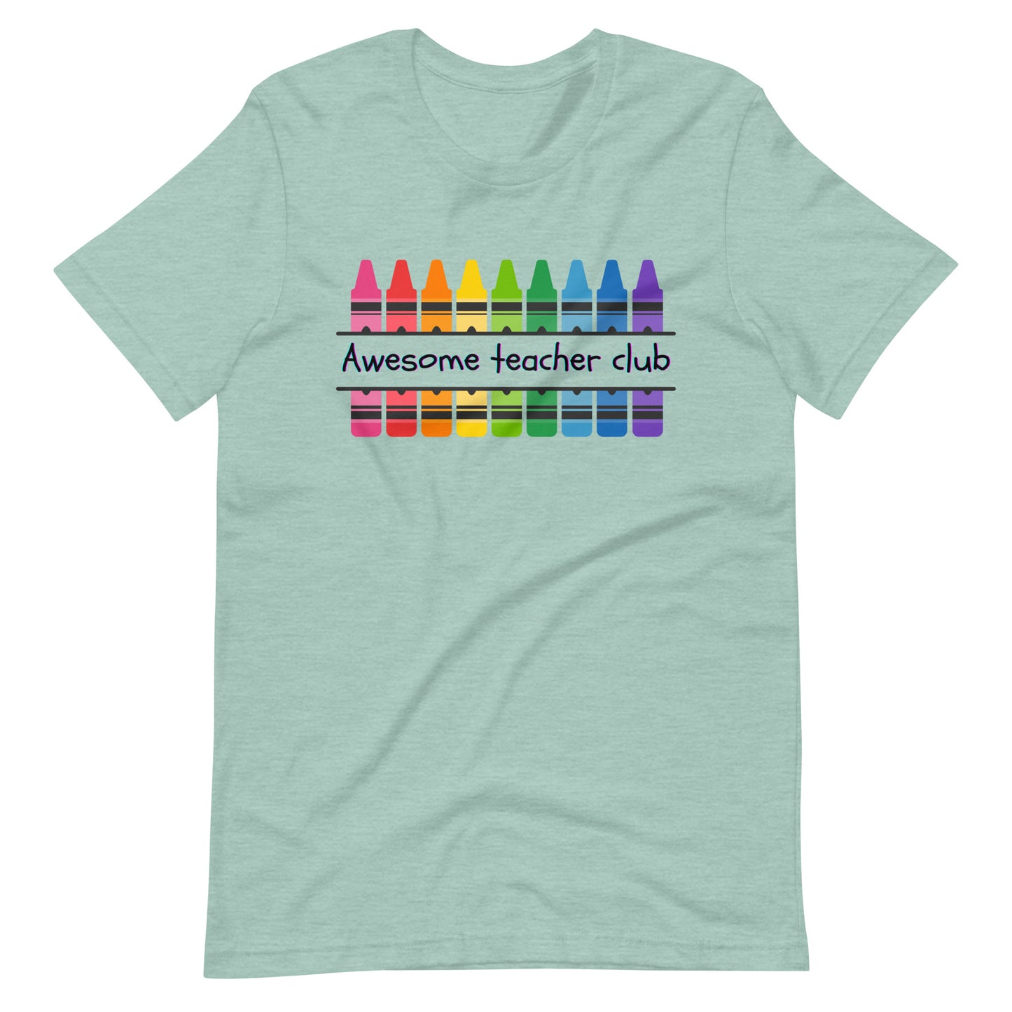 Awesome teacher club unisex t-shirt