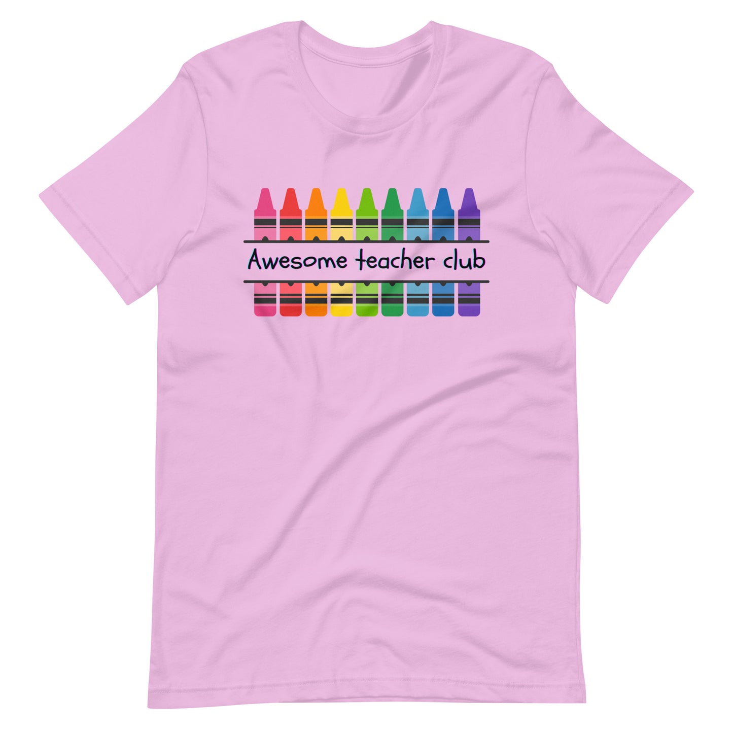 Awesome teacher club unisex t-shirt